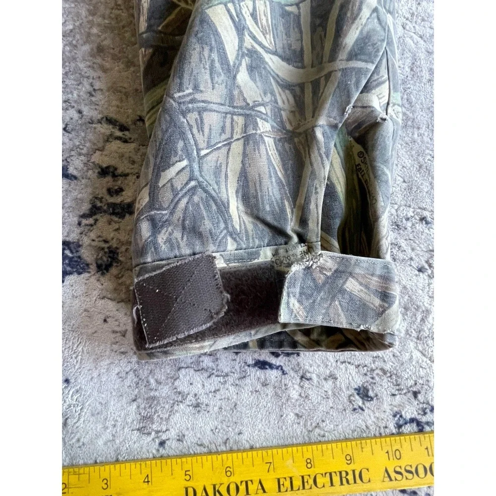 VTG 90's Cabela's Skyline Camo Zip Up Hunting Outdoor Jacket‎ Coat Sz 2XL REG